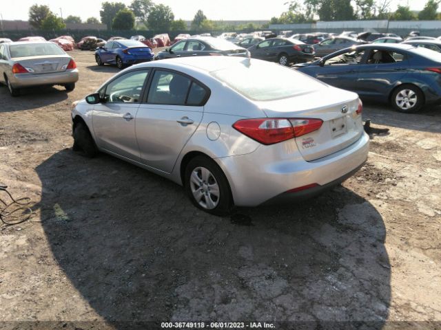 KNAFK4A67E5157613 KIA FORTE LX