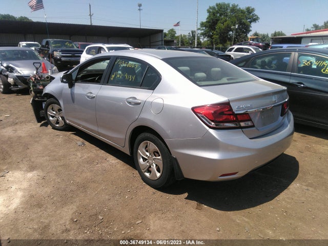 Honda Civic Sedan Lx 2014 19XFB2F56EE276216 Image 3