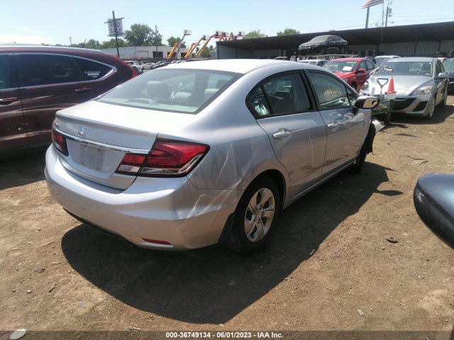 Honda Civic Sedan Lx 2014 19XFB2F56EE276216 Image 4