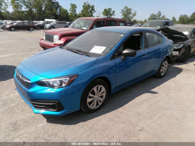 2022 SUBARU IMPREZA VIN: 4S3GKAB67N3601315