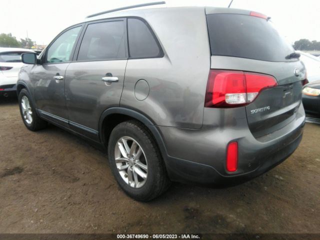 KIA SORENTO LX 2014 5XYKT4A64EG519547 Image 3
