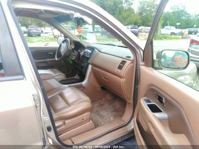 2006 HONDA PILOT EX-L VIN: 2HKYF18566H534378