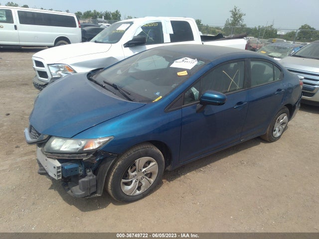 Honda Civic Sedan Lx 2014 19XFB2F53EE015433 Image 2