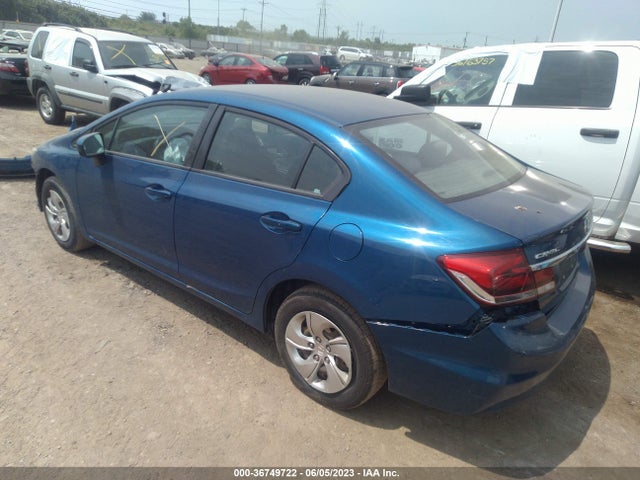 Honda Civic Sedan Lx 2014 19XFB2F53EE015433 Image 3