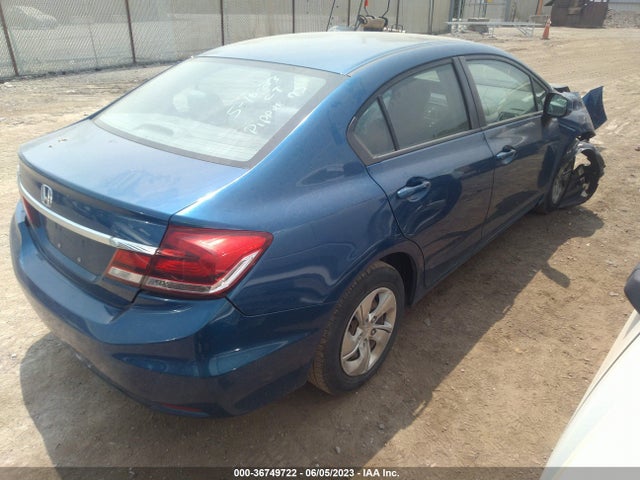 Honda Civic Sedan Lx 2014 19XFB2F53EE015433 Image 4