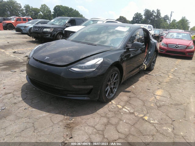 Tesla Model 3 Long Range 2022 5YJ3E1EB7NF227466 Image 2