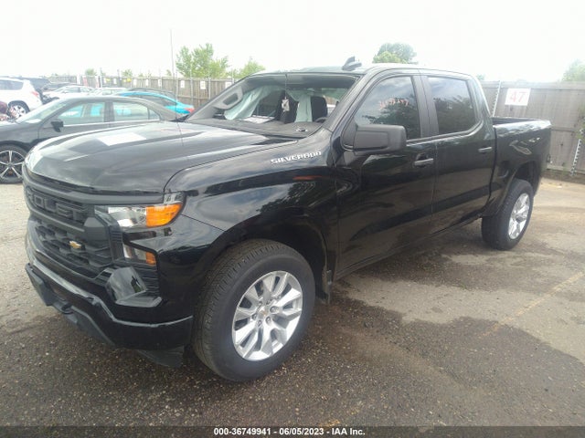 Chevrolet Silverado 1500 Custom 2022 1GCPDBEK9NZ633785 Image 2