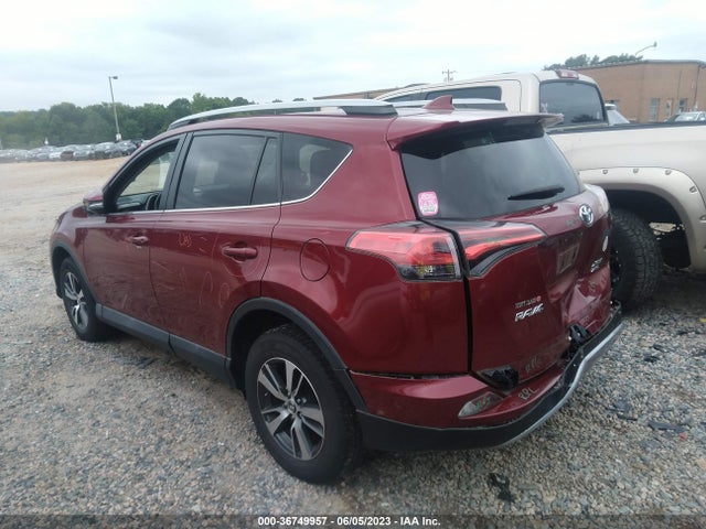 2018 TOYOTA RAV4 XLE/ADVENTURE VIN: 2T3RFREV0JW705599