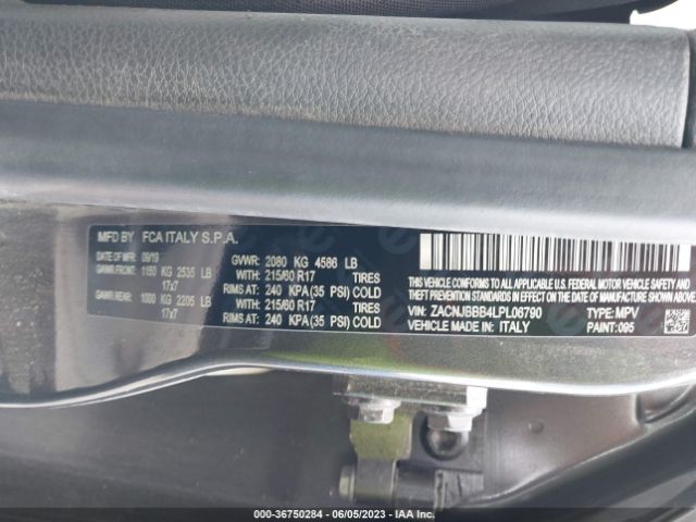 ZACNJBBB4LPL06790 Jeep Renegade Latitude