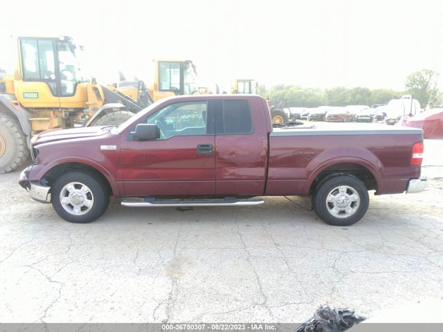 2004 FORD F-150 LARIAT VIN: 1FTPX12574NA60178