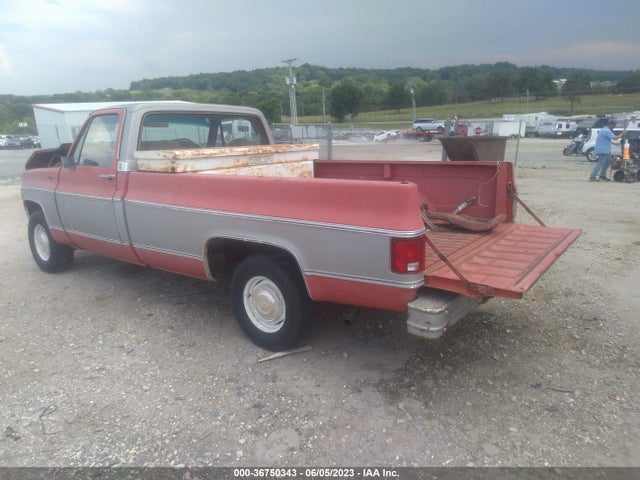 1980 CHEV C10 FLEETSIDE W/SHOR VIN: CCL14AF343523