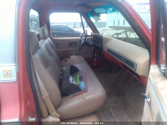 1980 CHEV C10 FLEETSIDE W/SHOR VIN: CCL14AF343523