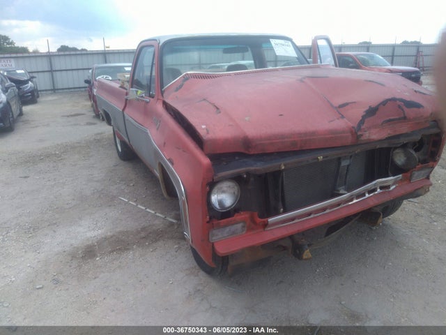 1980 CHEV C10 FLEETSIDE W/SHOR VIN: CCL14AF343523