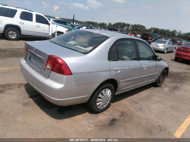 2002 HONDA CIVIC LX VIN: 2HGES166X2H510230