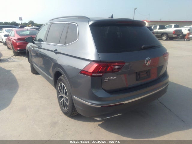 3VV3B7AX2MM055498 Volkswagen Tiguan Se/se R-line Black/sel