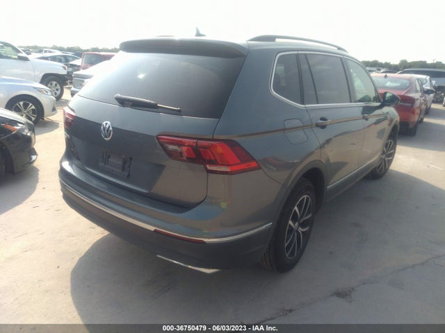 3VV3B7AX2MM055498 Volkswagen Tiguan Se/se R-line Black/sel