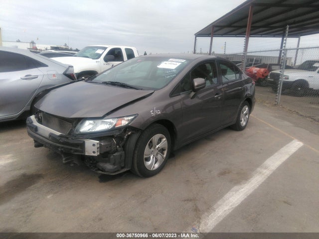 Honda Civic Sedan Lx 2014 19XFB2F55EE246477 Image 2