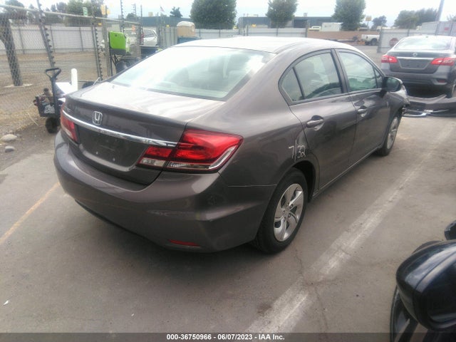 Honda Civic Sedan Lx 2014 19XFB2F55EE246477 Image 4