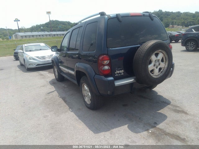 2006 JEEP LIBERTY LIMITED VIN: 1J4GL58526W118991