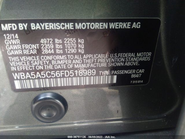 WBA5A5C56FD518989 BMW 5 Series 528i
