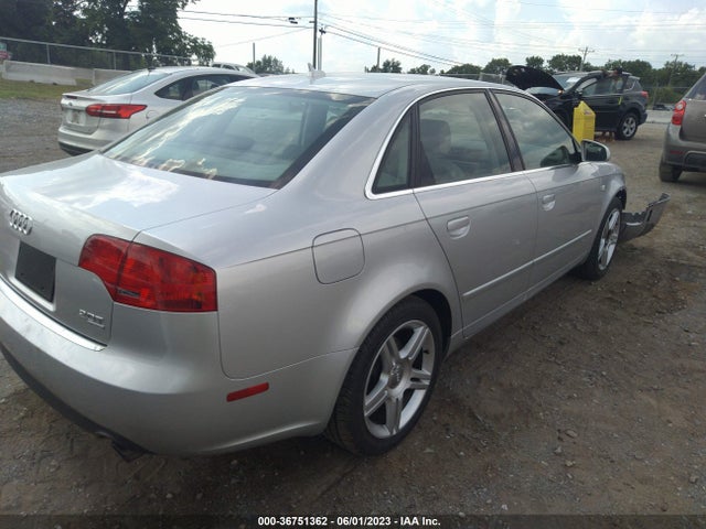 2007 AUDI A4 2.0T VIN: WAUDF78E97A124150
