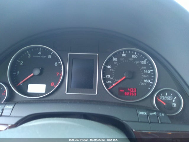 2007 AUDI A4 2.0T VIN: WAUDF78E97A124150