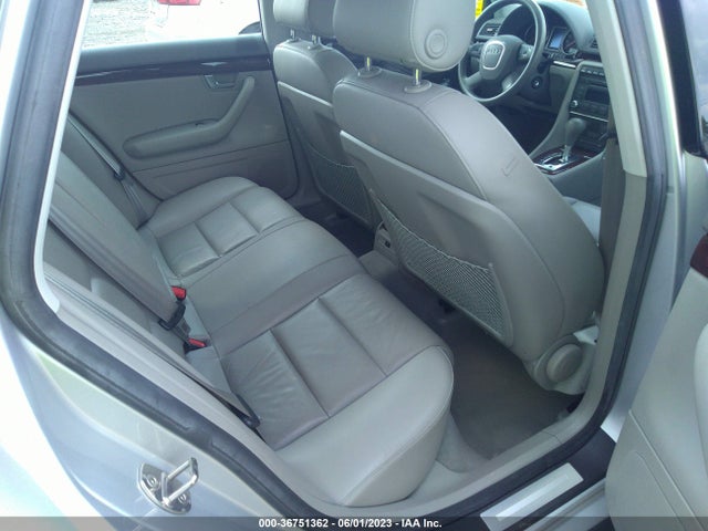 2007 AUDI A4 2.0T VIN: WAUDF78E97A124150