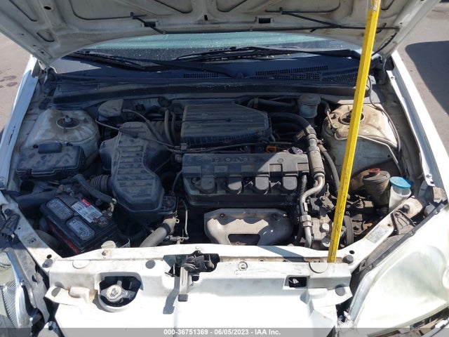 2001 HONDA CIVIC LX VIN: JHMES16571S007511