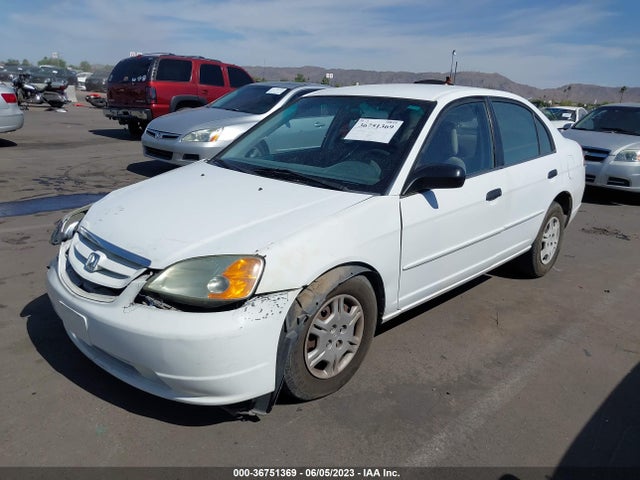 2001 HONDA CIVIC LX VIN: JHMES16571S007511