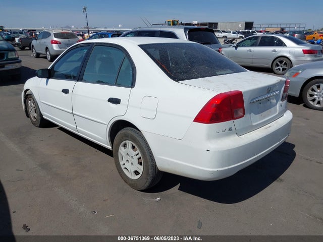 2001 HONDA CIVIC LX VIN: JHMES16571S007511