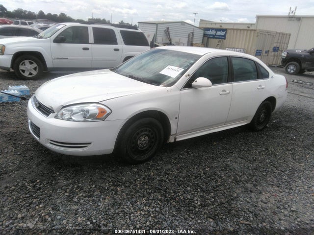 2009 CHEVROLET IMPALA POLICE POLICE VIN: 2G1WS57M091265957