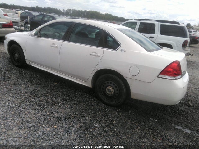 2009 CHEVROLET IMPALA POLICE POLICE VIN: 2G1WS57M091265957