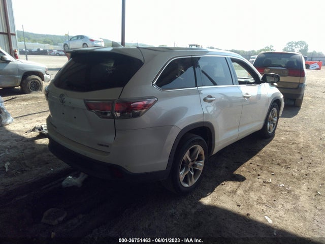 2015 TOYOTA HIGHLANDER LIMITED VIN: 5TDYKRFH7FS102898