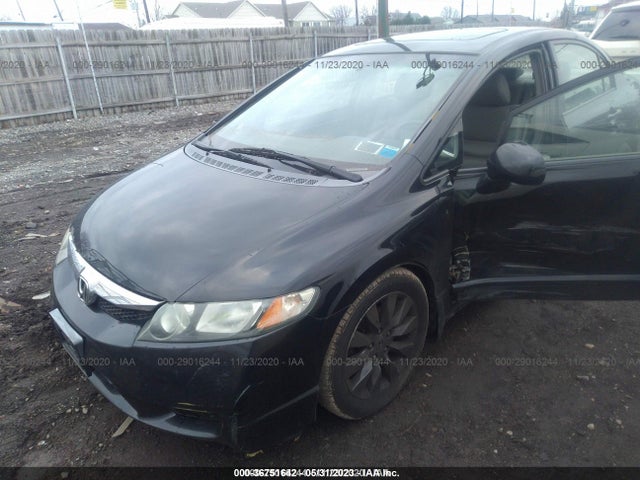 2009 HONDA CIVIC SDN EX-L VIN: 2HGFA16989H337674