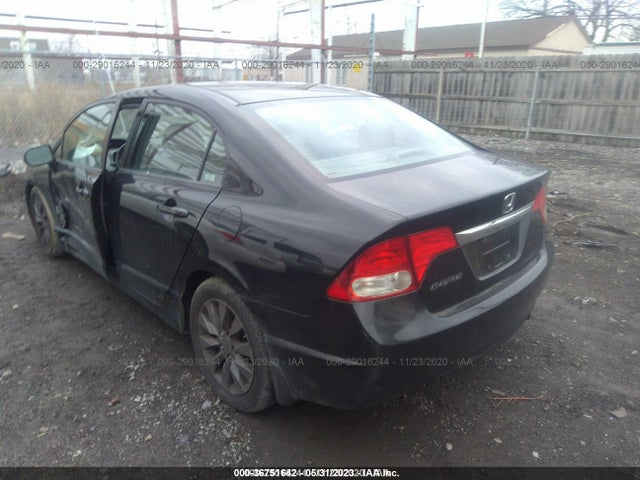 2009 HONDA CIVIC SDN EX-L VIN: 2HGFA16989H337674