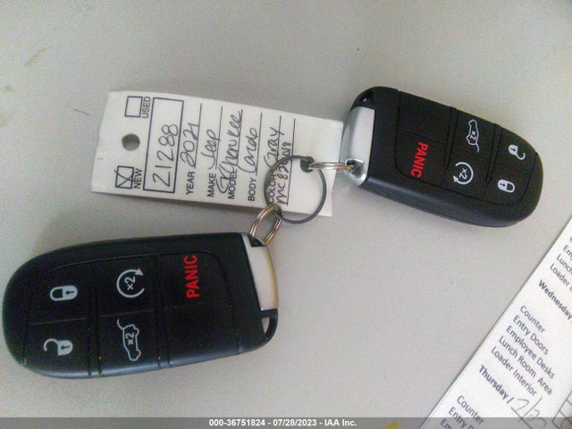 2021 JEEP GRAND CHEROKEE LAREDO X VIN: 1C4RJFAG7MC824018