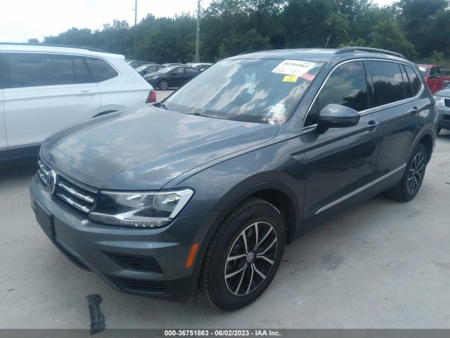 3VV3B7AX7MM107112 Volkswagen Tiguan Se/se R-line Black/sel