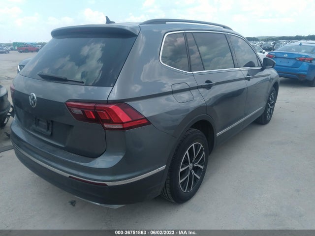 3VV3B7AX7MM107112 Volkswagen Tiguan Se/se R-line Black/sel