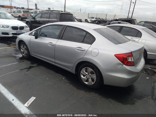 2012 HONDA CIVIC SDN LX VIN: 2HGFB2F52CH569114