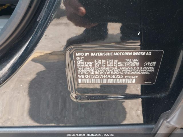 WBXHT3Z37H4A58335 BMW X1 Xdrive28i