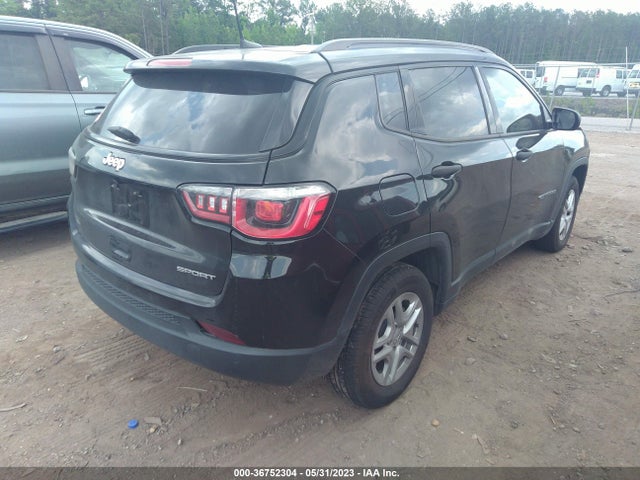 2018 JEEP COMPASS SPORT VIN: 3C4NJCAB2JT122612