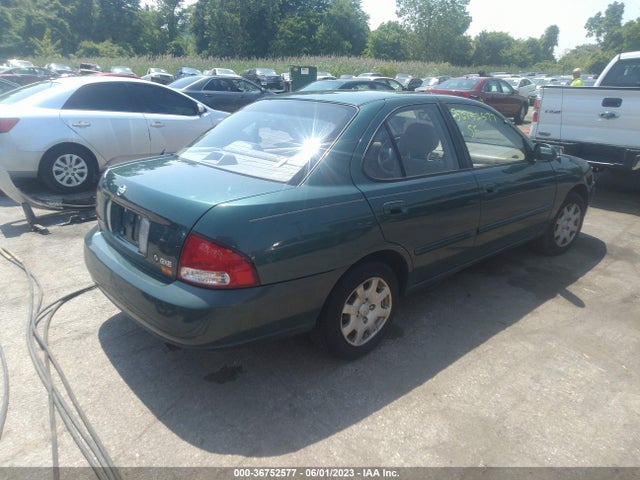 2000 NISSAN SENTRA GXE VIN: 3N1CB51D1YL307975