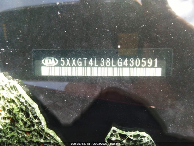 KIA Optima Se 2020 5XXGT4L38LG430591 Image 9