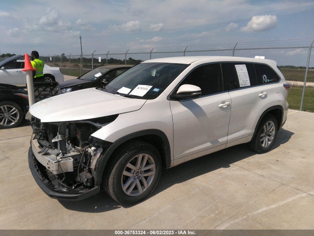Toyota Highlander Le 2016 5TDZKRFH2GS148869 Image 2