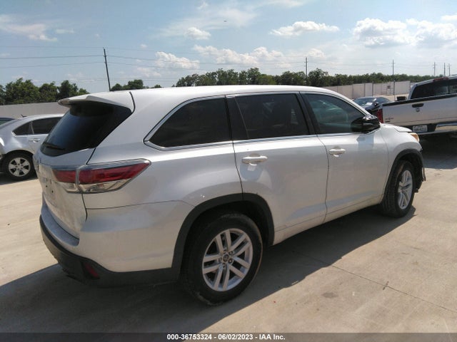 Toyota Highlander Le 2016 5TDZKRFH2GS148869 Image 4