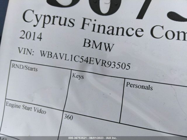 WBAVL1C54EVR93505 BMW X1 Xdrive28i