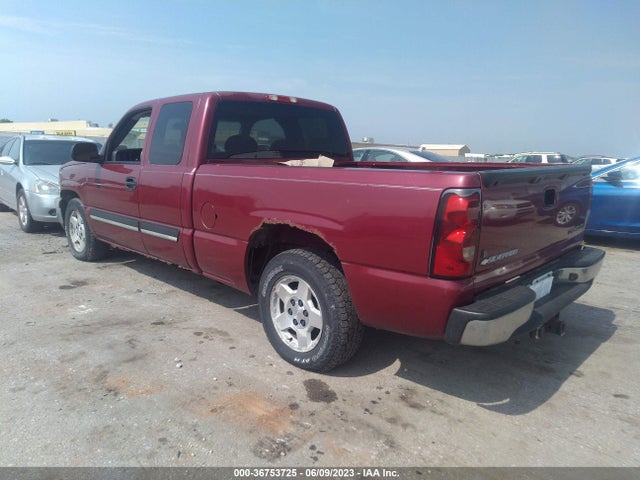 2005 CHEVROLET SILVERADO 1500 LS VIN: 2GCEC19T551191720