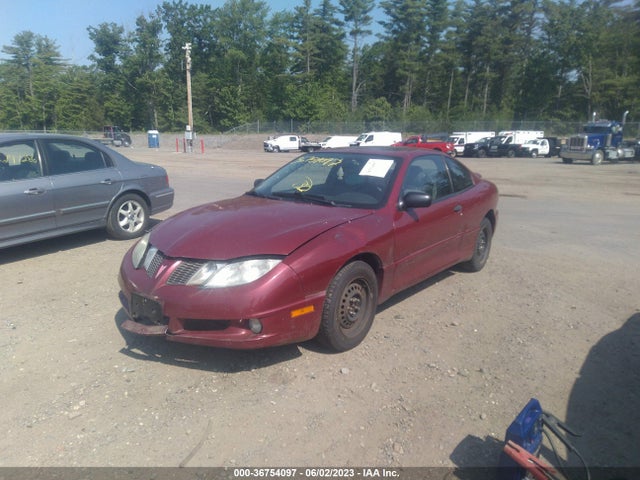 2005 PONTIAC SUNFIRE VIN: 3G2JB12F15S112543