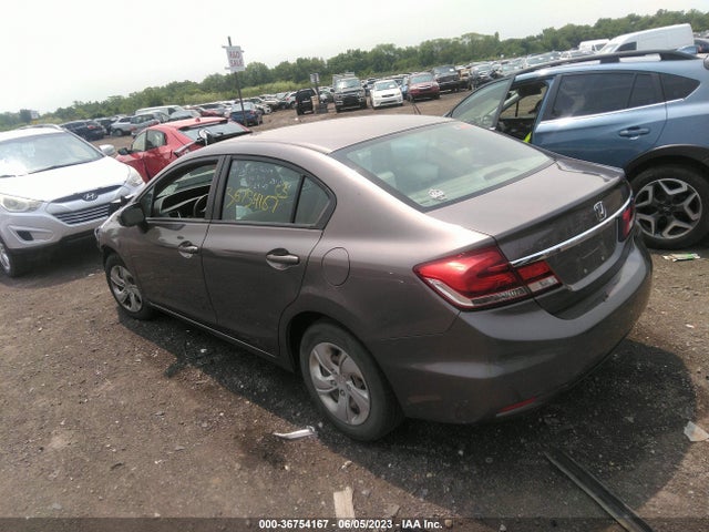 Honda Civic Sedan Lx 2014 19XFB2F54EE206469 Image 3