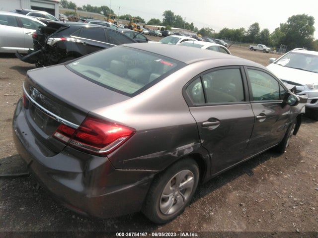 Honda Civic Sedan Lx 2014 19XFB2F54EE206469 Image 4